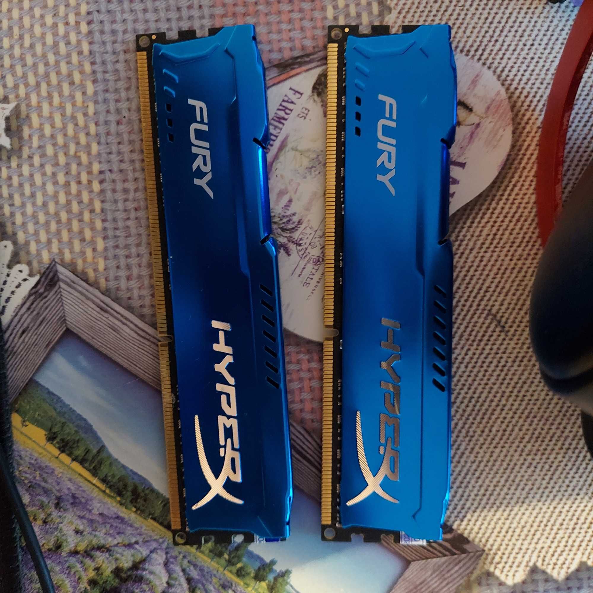 Продам DDR3 4GB ОЗУ HyperX Fury Blue HX316C10F/4