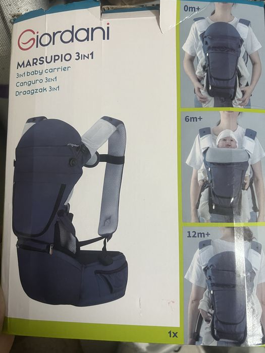 Marsupio 3 em 1 Giordany