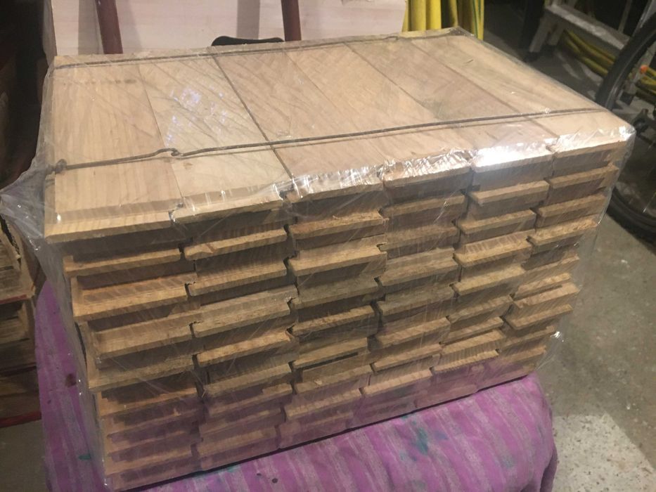 Parkiet lity jesion twardy i suchy!! 1,2m2 drewno podłoga