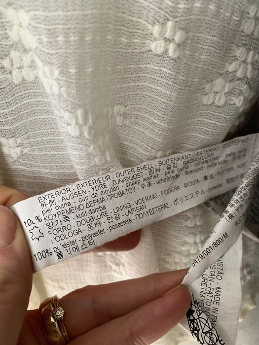 Zara krótka damska ramoneska 100% skóra naturalna M