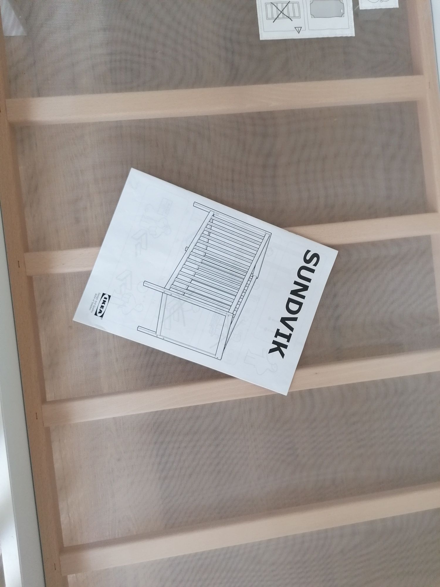 Łóżeczko SUNDVIK IKEA 120 /60 jak nowe