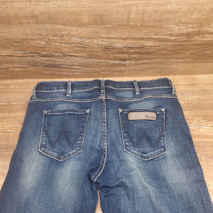 Wrangler spodnie jeansowe damskie