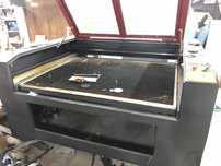 Ploter laserowy 80 W 120 x 150 cm