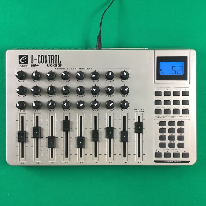 Evolution UC33e Midi controller Ableton
