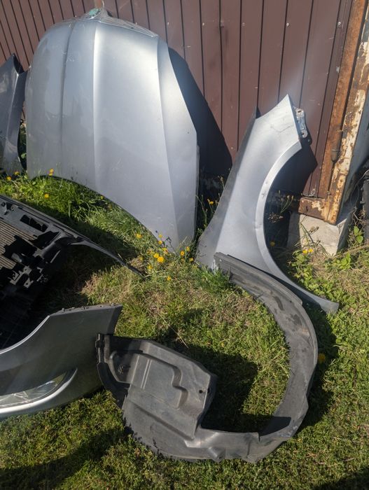 Maska zderzak pas przedni błotnik skoda fabia oo lift  2 lift