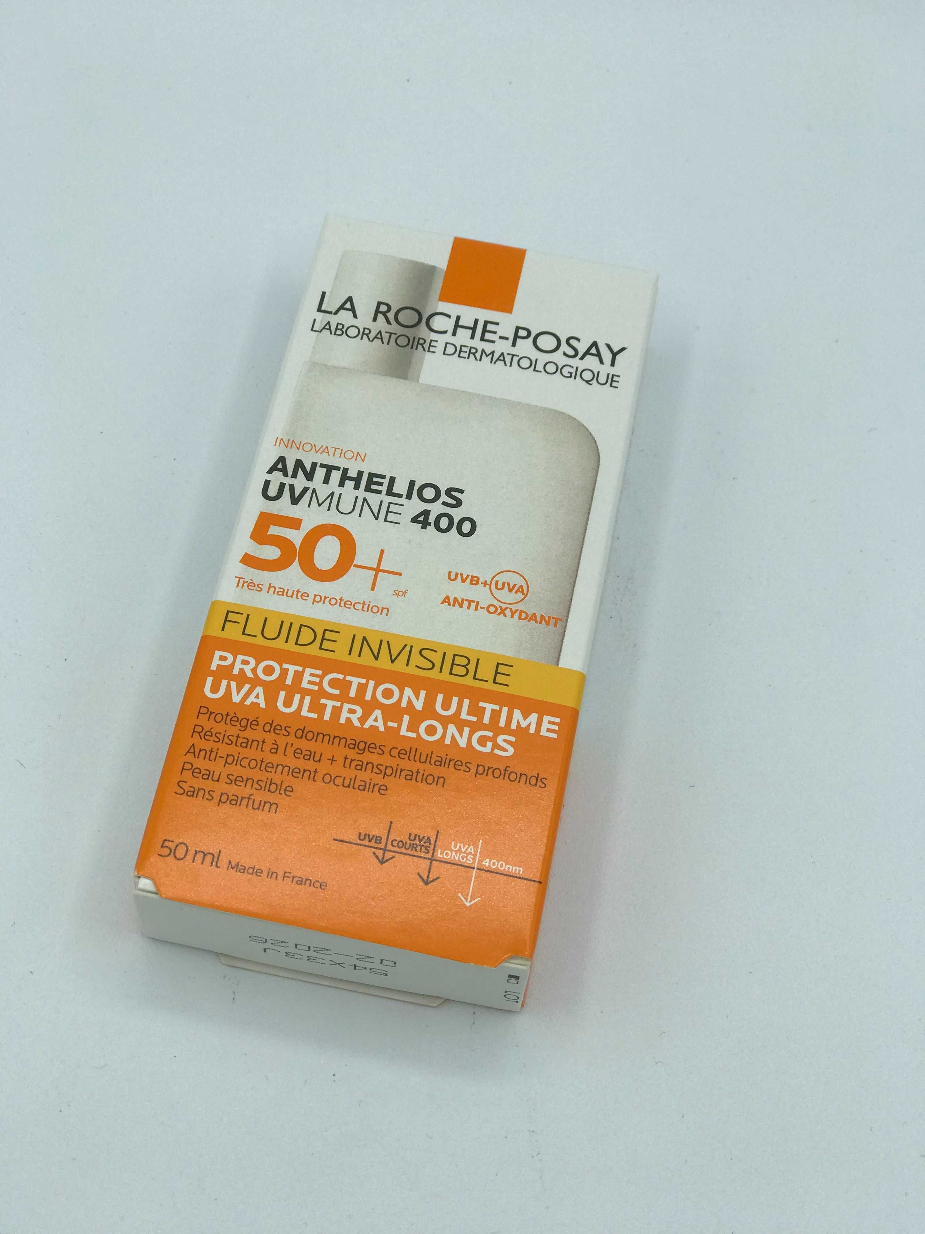 La roche Anthelios UV krem SPF 50+ ochrona skróry, przeciwstarzeniowy