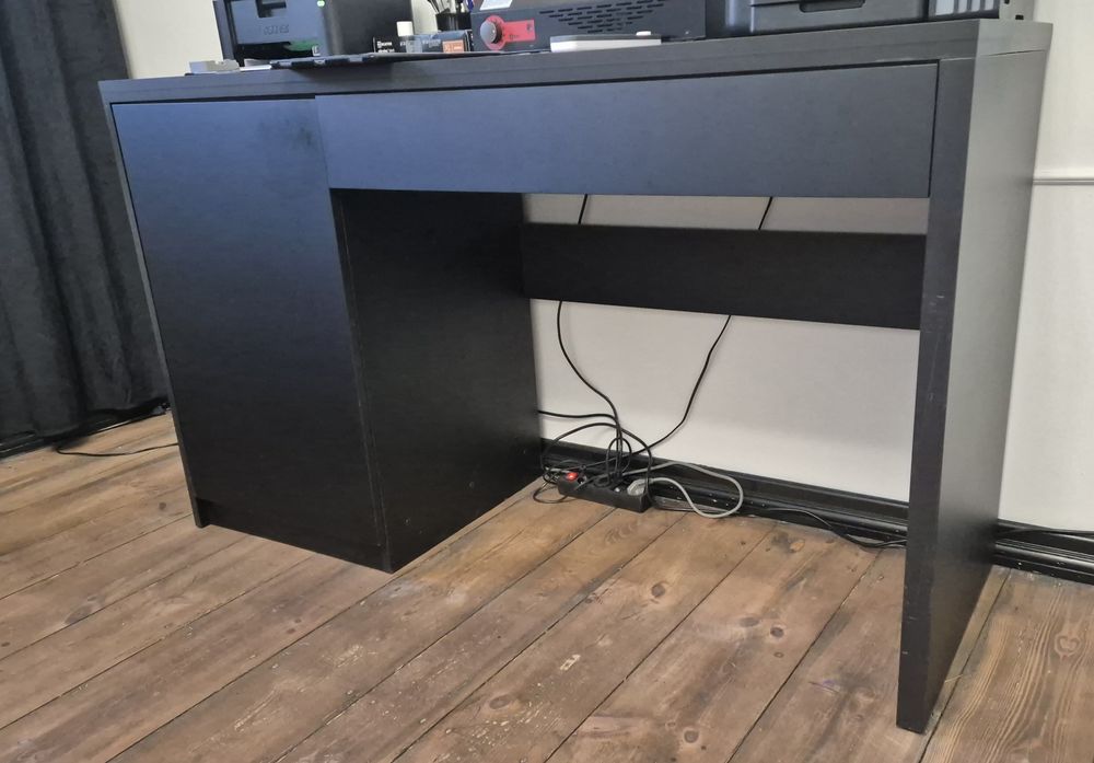 Biurko czarny mat, robione na wymiar