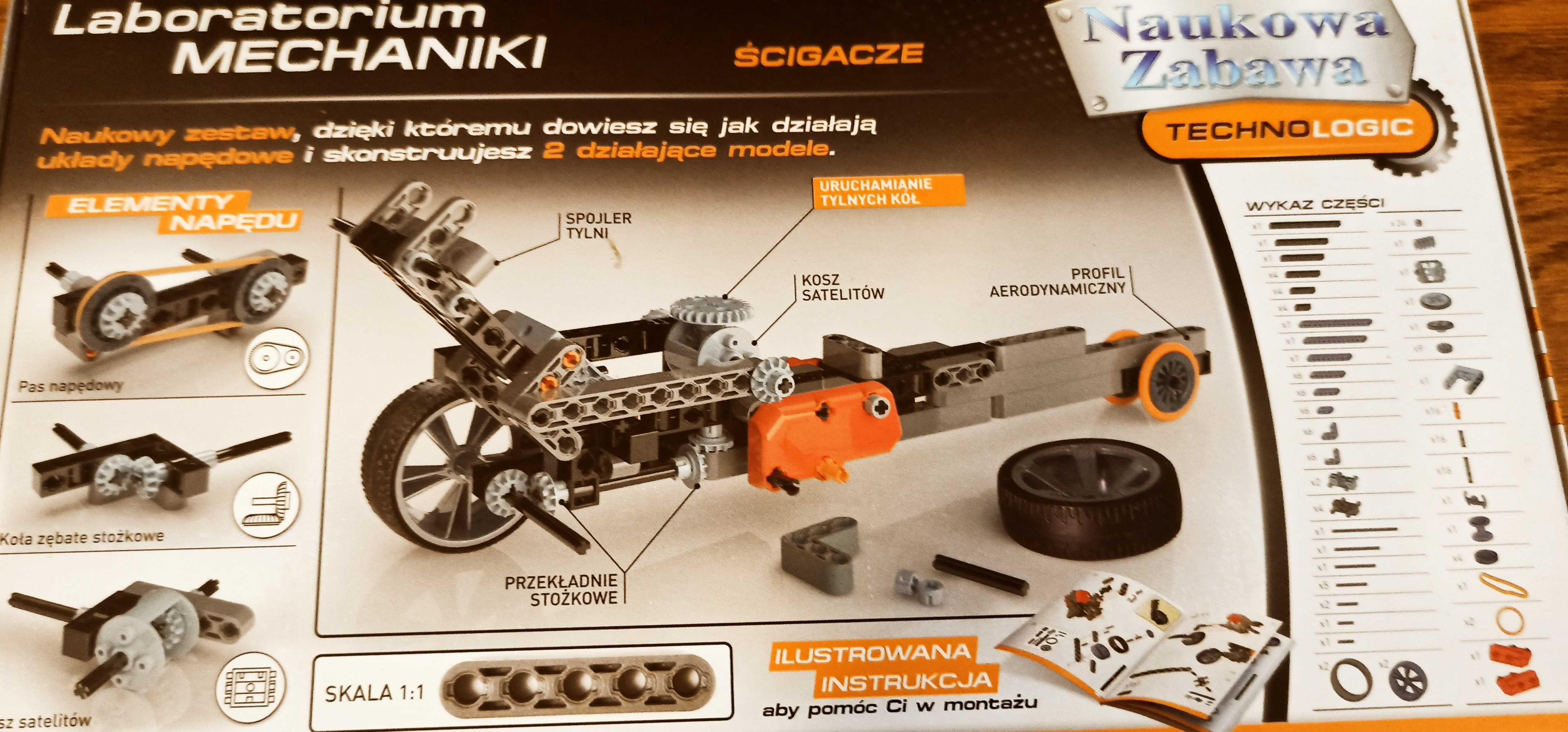 Ścigacze - Zestaw Laboratorium Mechaniki Clementoni