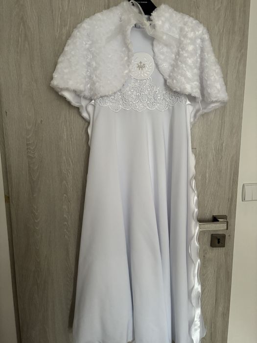 Sukienka komunijna r.140 cm