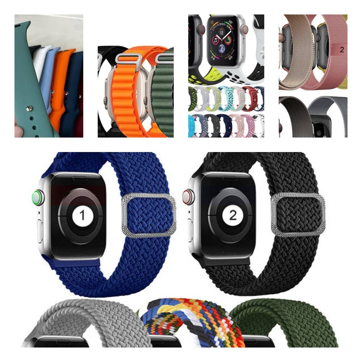 РЕМЕШОК НА ЧАСЫ Apple Watch 38mm 40mm 41mm 42mm 44mm 45mm 49mm Mix