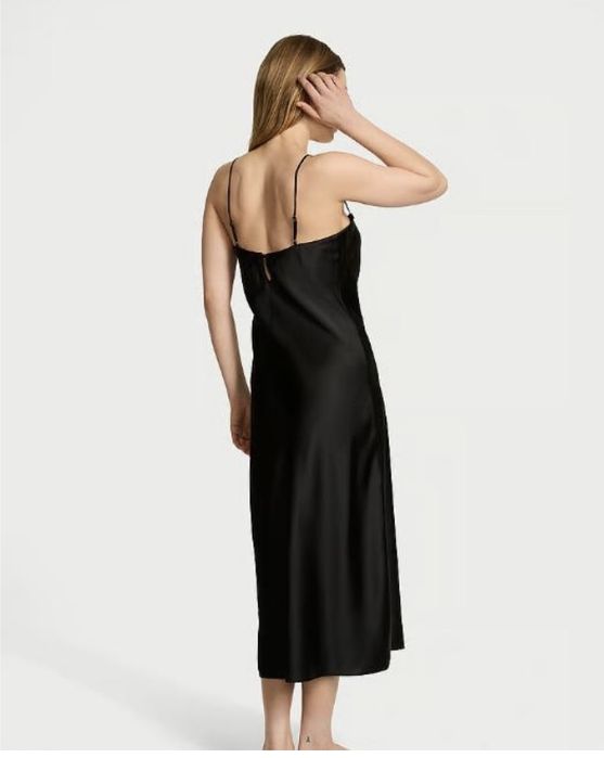 Розкішна сатинова сукня luxe satin slip dress від Victoria’s Secret вс