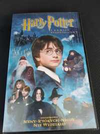 Kaseta VHS Harry Potter i Kamień Filozoficzny.