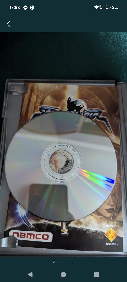 PS2 игры Playstation 2 Soul Calibur 3