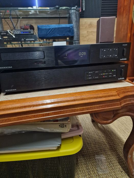 Transporte e dac audiolab