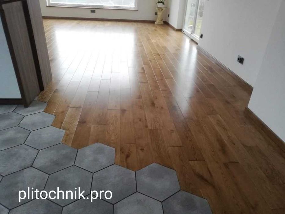 Укладка ламината, паркетной доски, кварцвинила, монтаж плитнуса МДФ