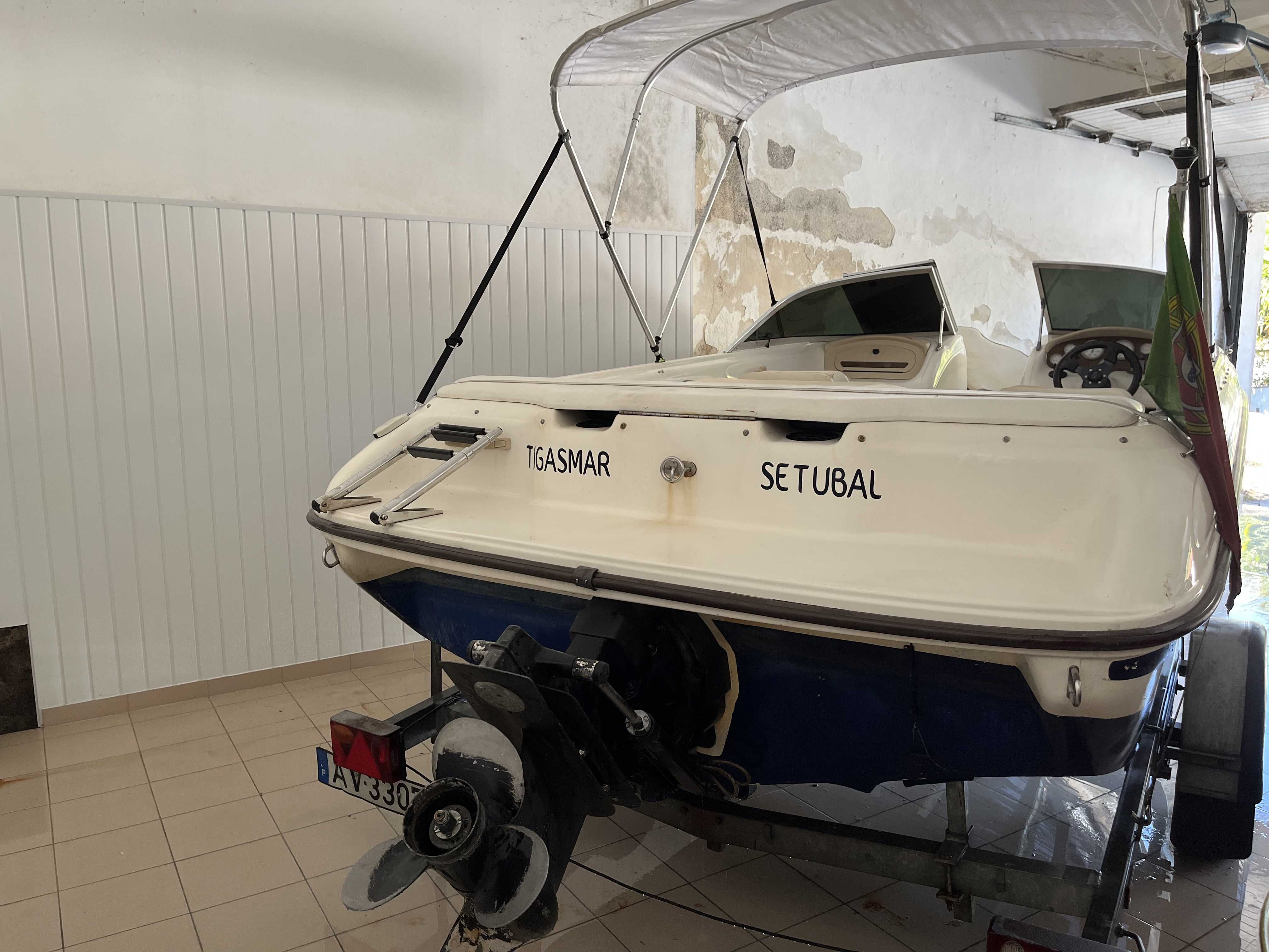 Barco Sea Ray 130hp 8 lugares