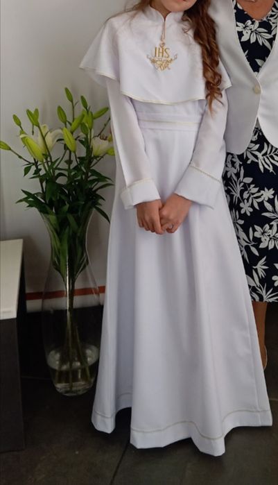 Alba komunijna,torebka, halka