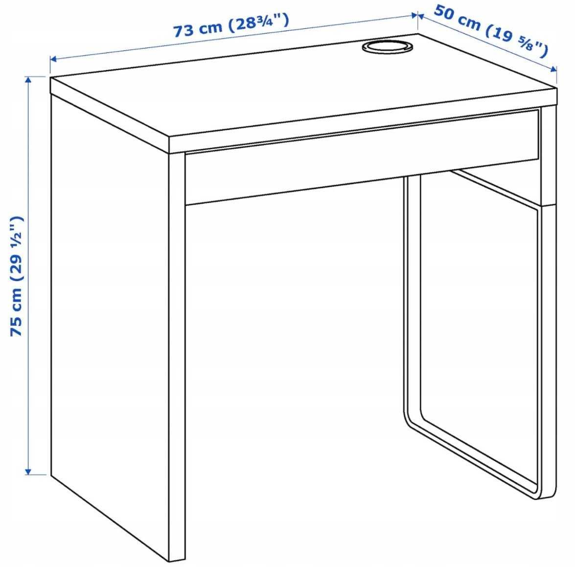 Biurko Ikea pojedyncze