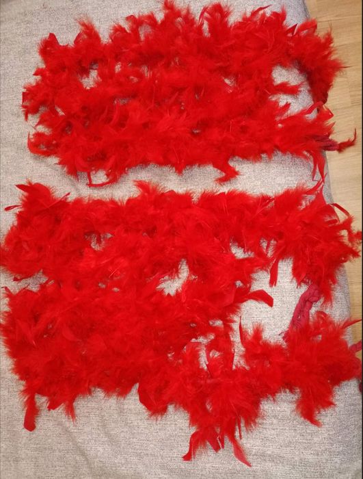 Боа і шляпи для декору або вечірки.