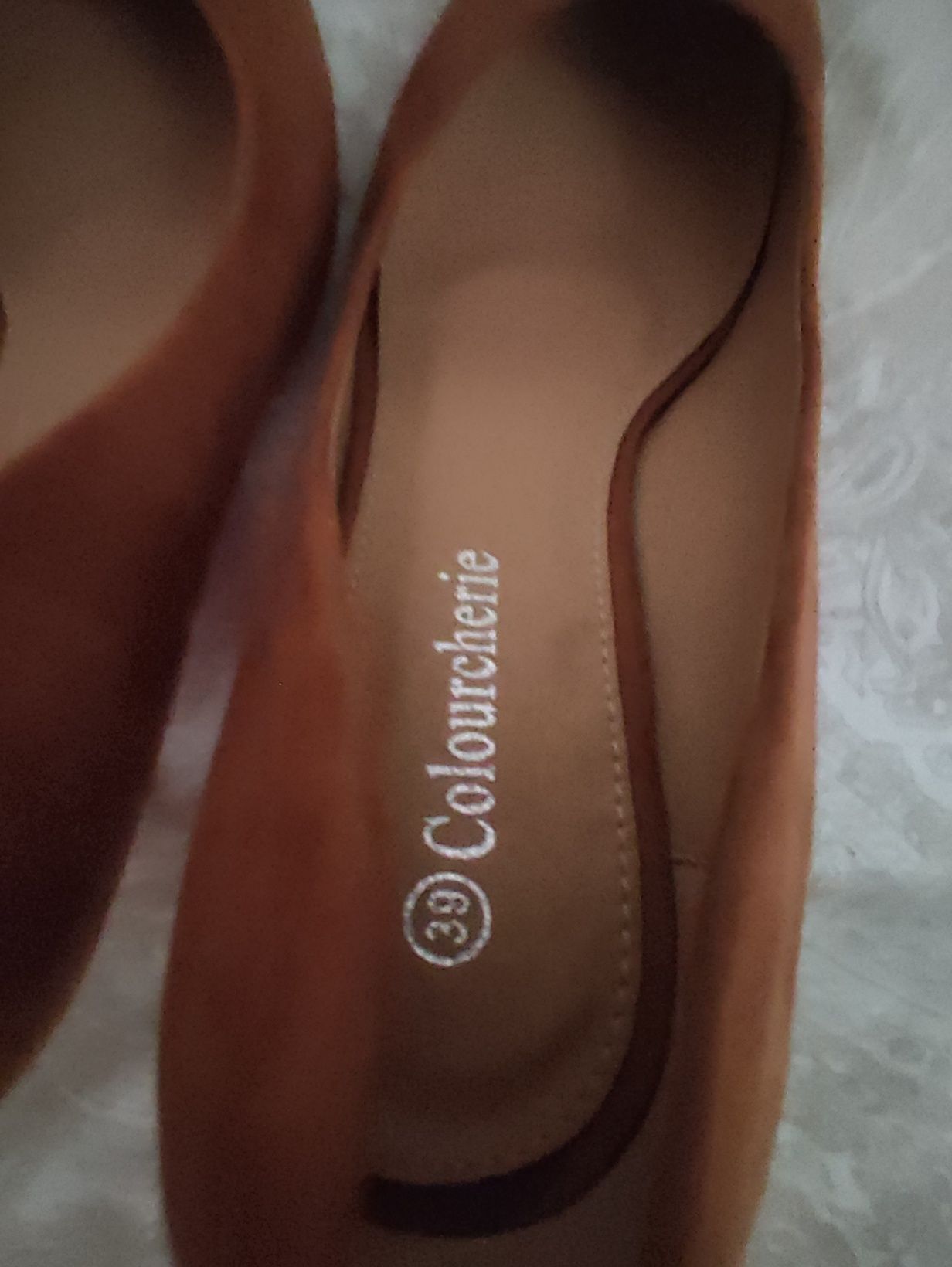 Sapatos senhora novos n 39 marca colourcherie