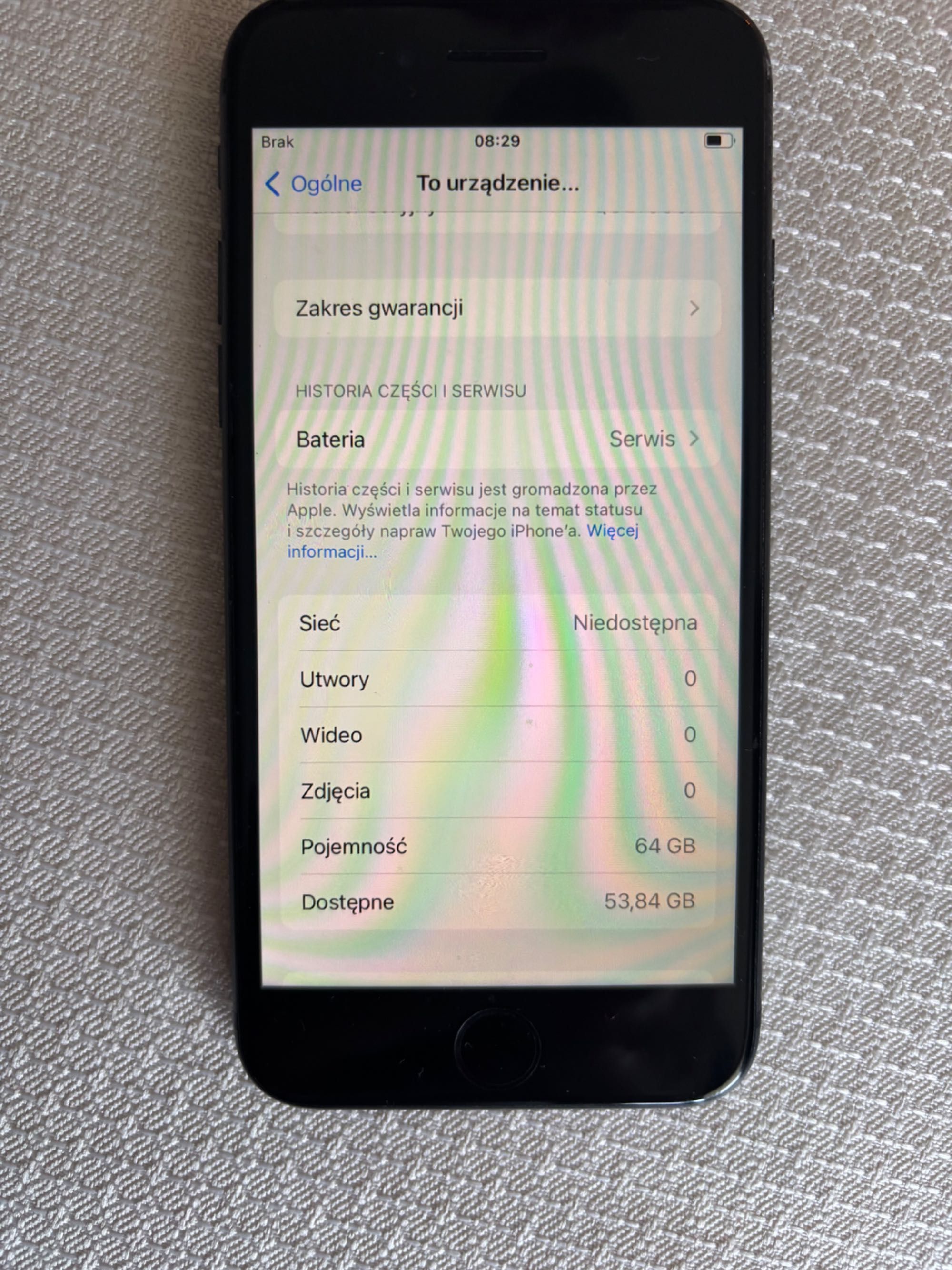 iPhone 8 z oprawką