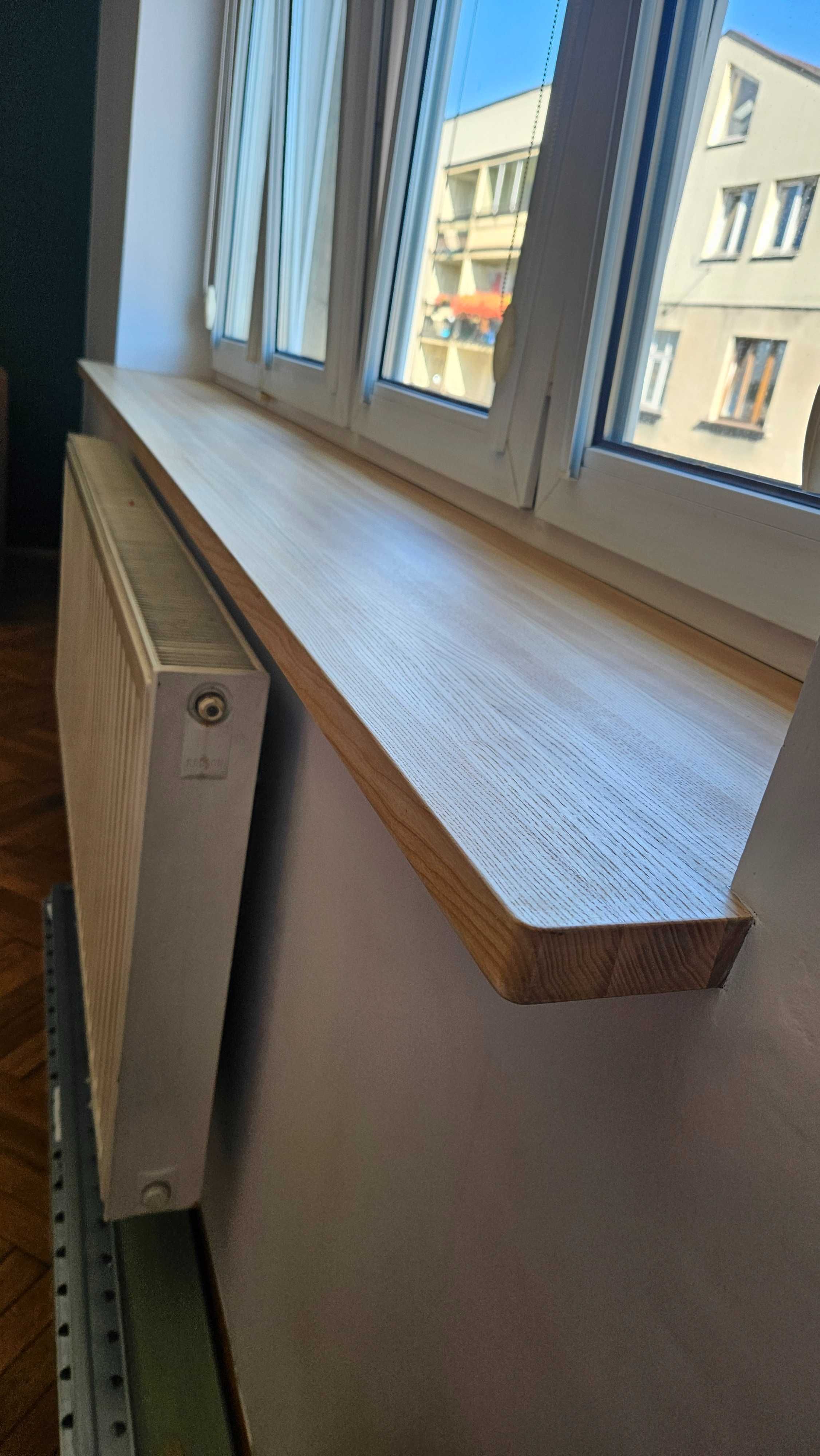 Parapety dębowe na wymiar (również inne gatunki )