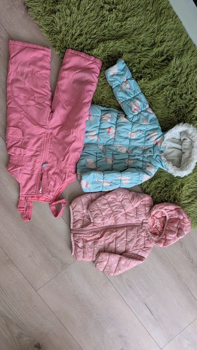 Carter's зимовий комбінезон комплект 3р. Куртка штани
