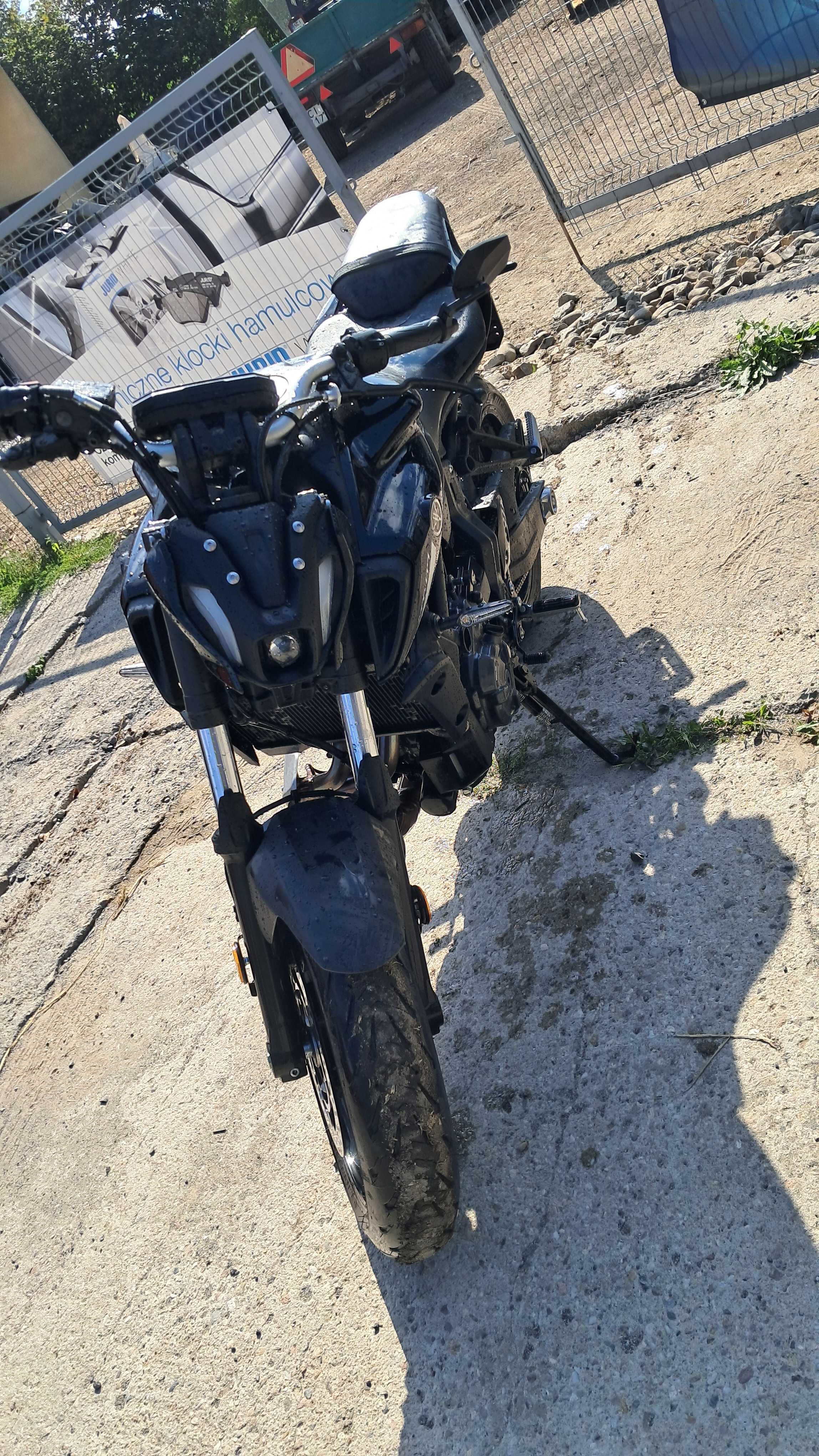 Yamaha mt 07, pierwszy właściciel,  przebieg 664 km JAK NOWY A2