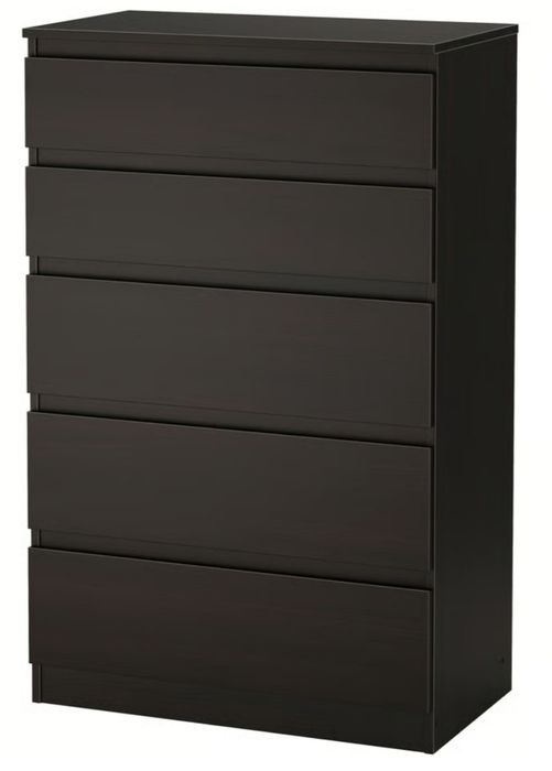 Cómoda 5 gavetas 70/112cm