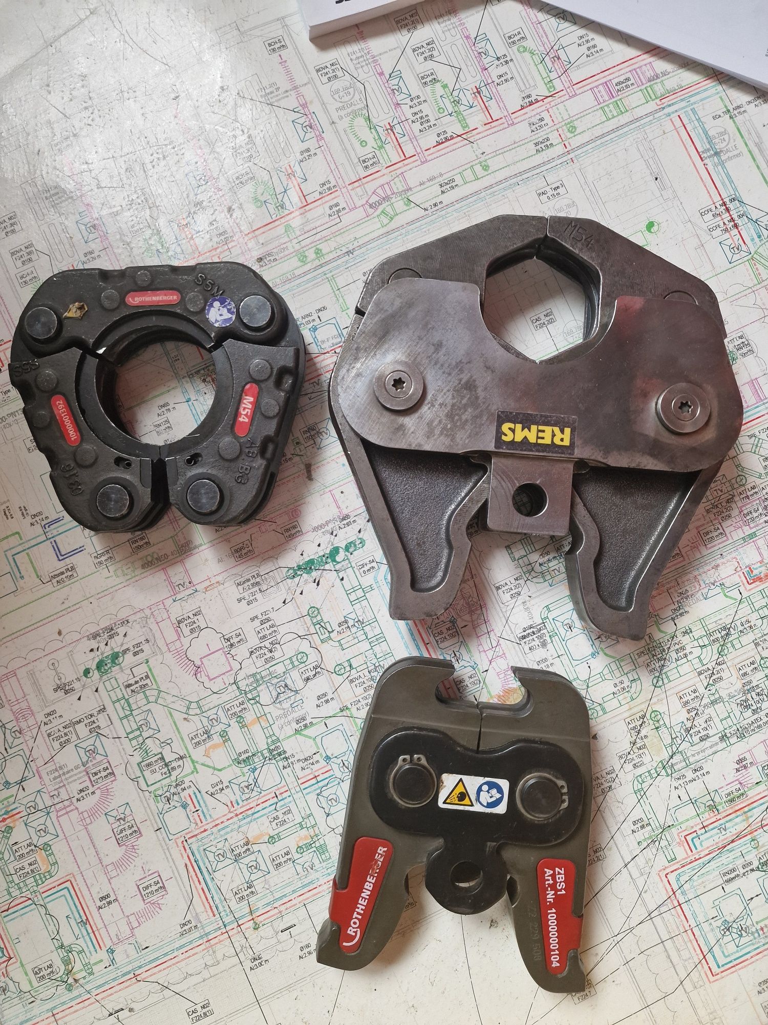 M54 + Adapter Rothenberger Ridgid Mapress Novopress Rems