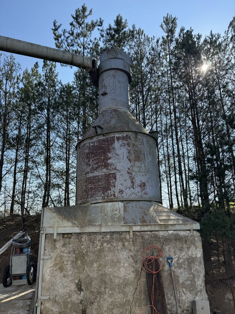 Odciąg,silos ,cyklon do trocin