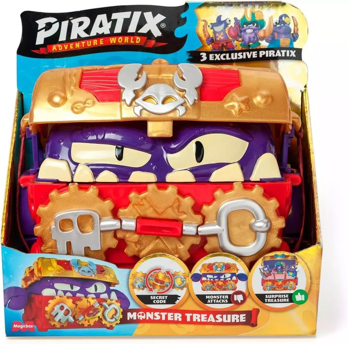 PIRATIX Monster Treasure Zestaw, figurka. Magic Box