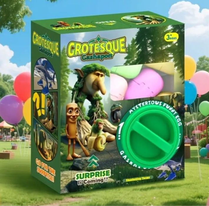 Адвент -календар капсули Італійські меми тунг Мазур,тралалеро тралала