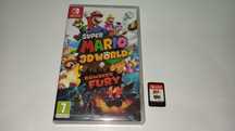 SUPER MARIO 3D WORLD +BOWSER FURY platformówka 1-4 graczy kardridż