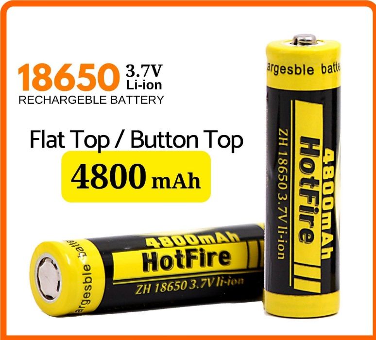 2x Akumulator OGNIWO 18650 HotFire 4800 3,7V Li-Ion 2szt 15zł  #18650