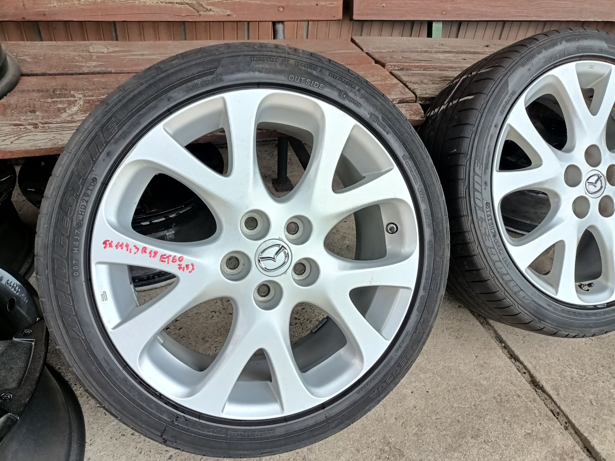 Felgi 5x114,3 R18 Mazda 6