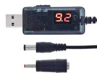 USB кабель повышающий преобразователь для роутера от 5 В до 9 в 12 Dc