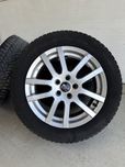 alufelgi Opel astraO.Z 5x105 16 cali z oponami zimowymi Dunlop 205/55