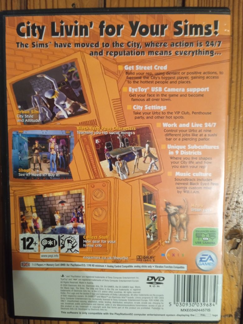 The Urbz: Sims in the City PS2
