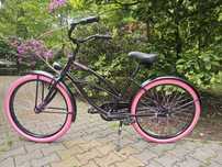 Plumbike damski rower miejski - LA DONNA NIGHT HEART
koła 26”