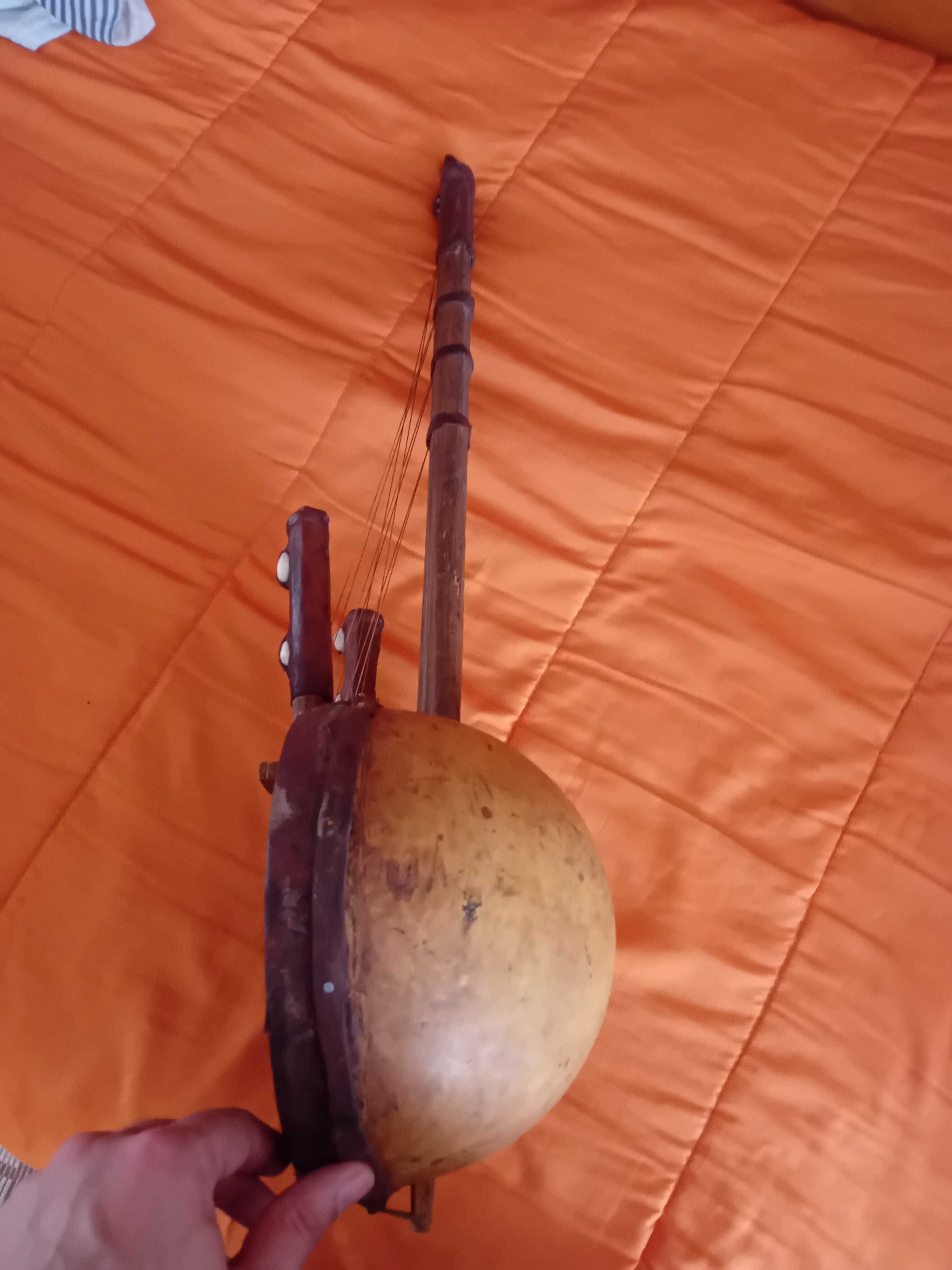 Kora instrumento musical africano.