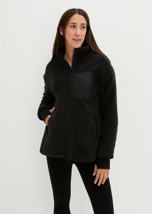 B.P.C ciążowa bluza polarowa czarna r.44/46