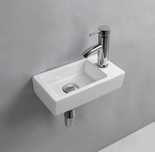 XIFIRY Wisząca mała ścienna ceramiczna umywalka