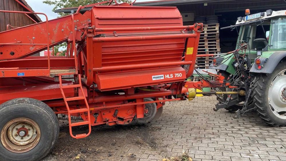 Grimme hls картоплекомбайн