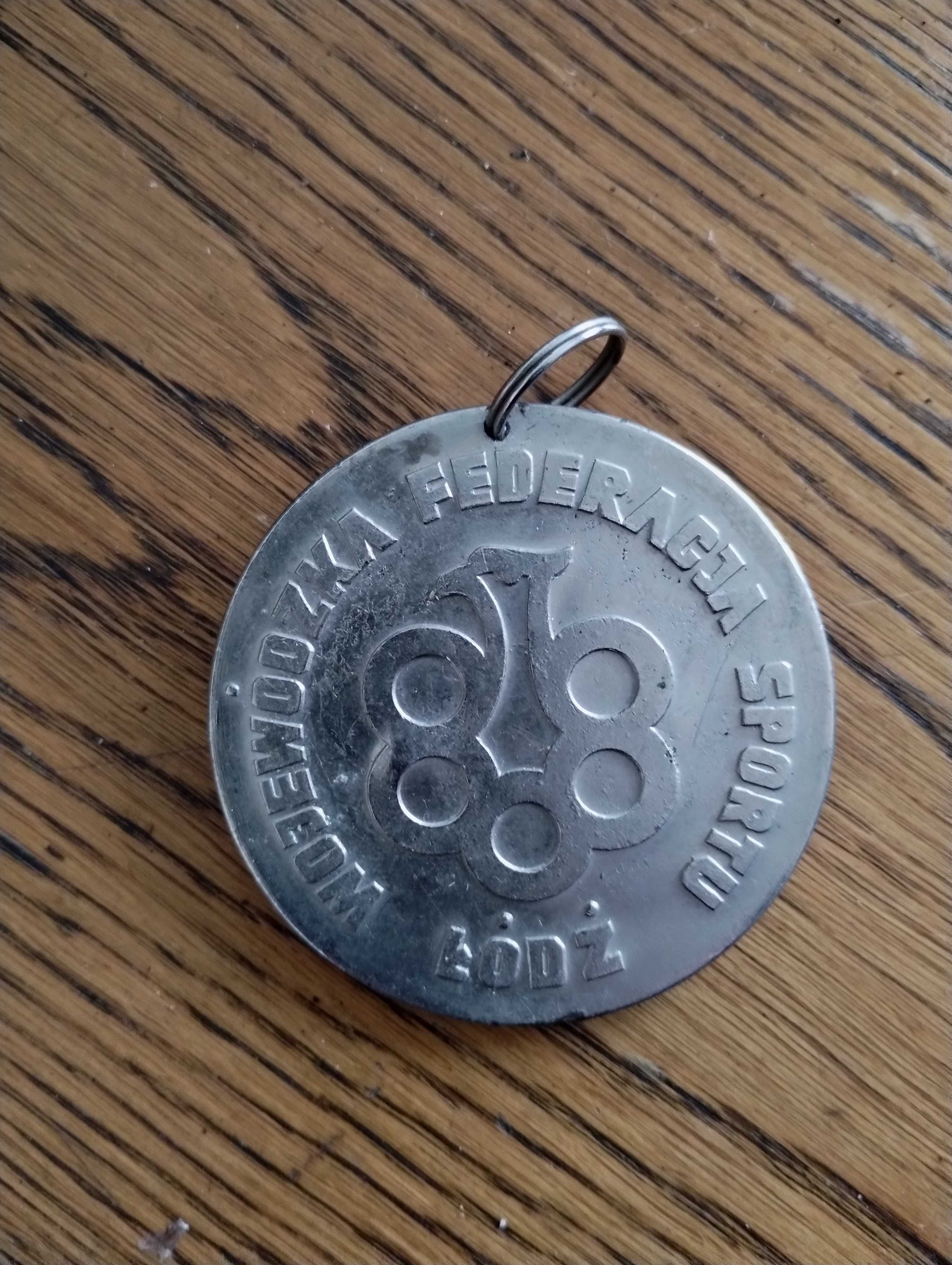 Stare Medale Łodzi 4 sztuki