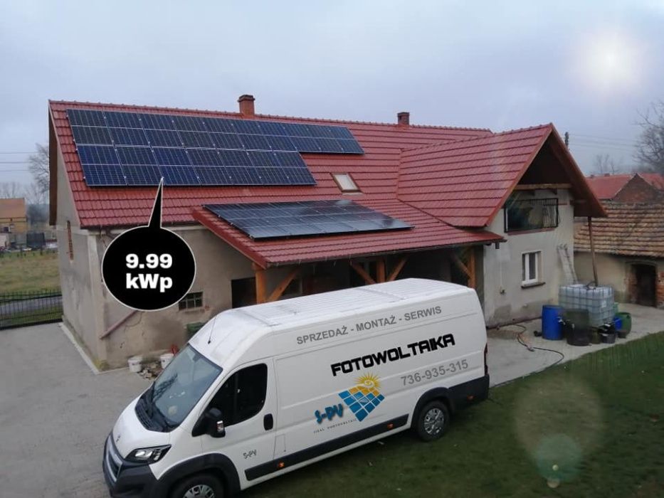 Panele fotowoltaiczne 10 kWp - FOTOWOLTAIKA (z montażem)