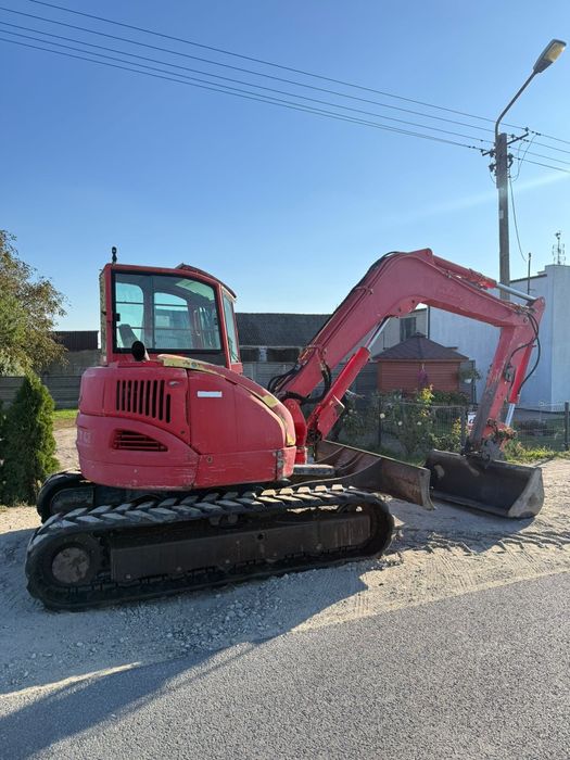 Koparka gąsienicowa Yanmar vio 75, 8ton, Brutto!