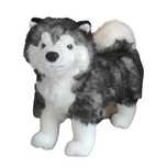 Maskotka Pies Husky Stojący Duży Pluszak 32cm Miękka Przytulanka Miś