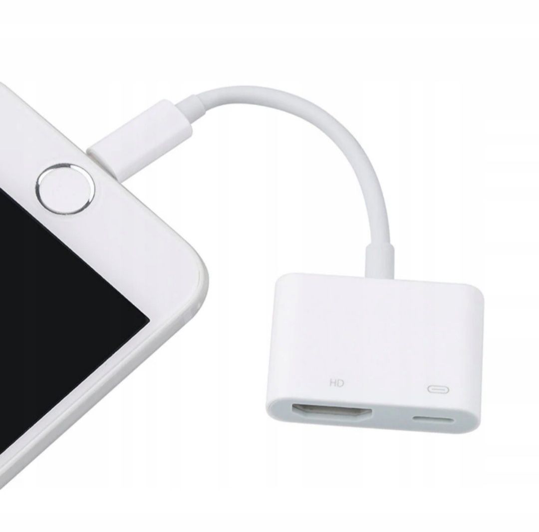 Przejściówka adapter Lightning HDMI iPhone Apple