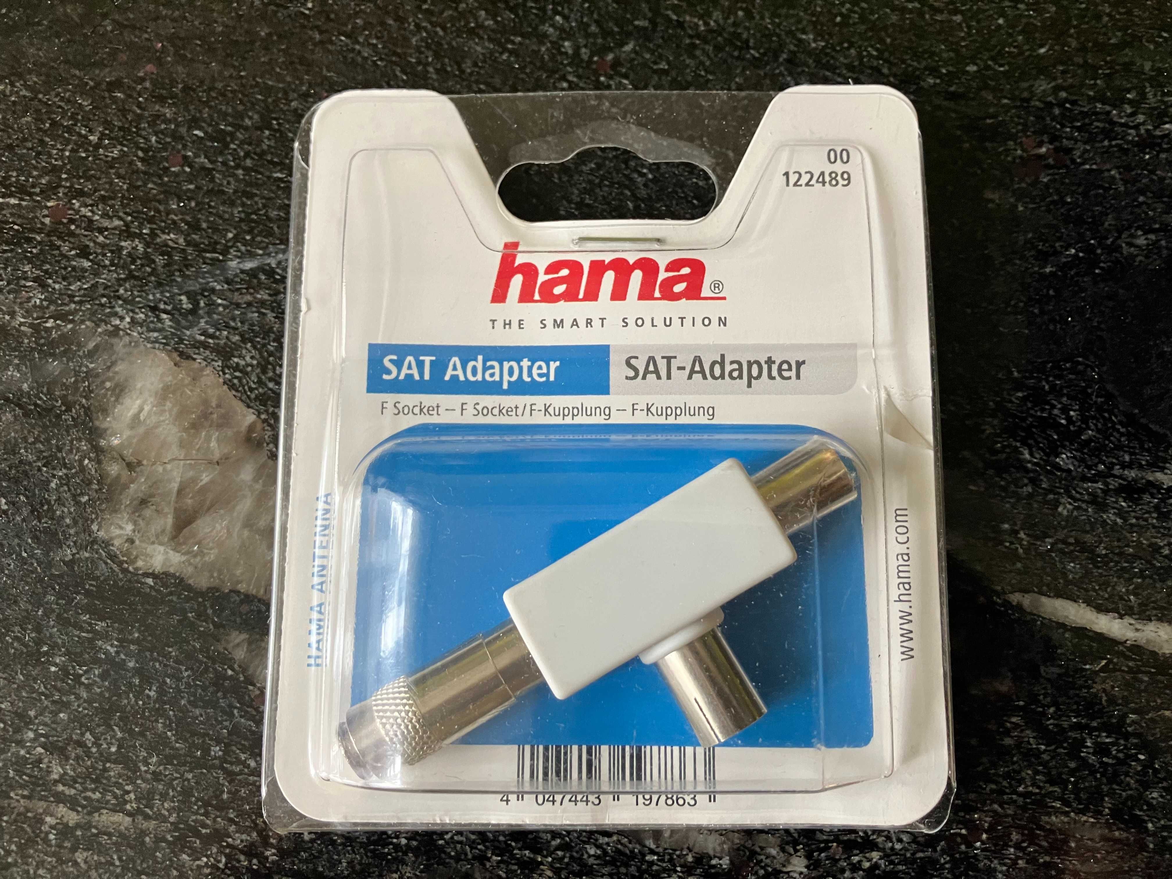 Adapter SAT firmy Hama-gniazdo antenowe